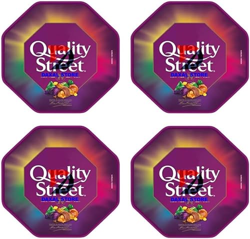 Image of Quality Street Sharing Chocolate Tub – Assorted Milk & Dark Chocolates, Toffees & Fruit Cremes, Christmas Gift & Party Sharing Sweets (Pack of 4)