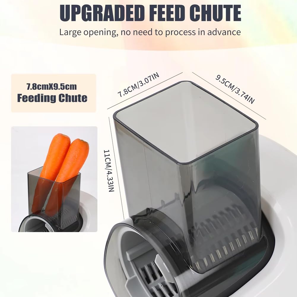 Râpe à Fromage Électrique Multifonction Trancheuse Électrique pour Salade pour Un Usage en Cuisine
