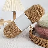 XHYXWN 12x75g Mittelschweres Garn, Flauschiges und weiches Häkelgarn...