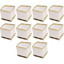 Floating Lanterns, 10Pcs Floating Lanterns 4x4x4" Waterproof Square White Paper Pool Lights to Release in Water for Outside Wishing Praying, without Candle