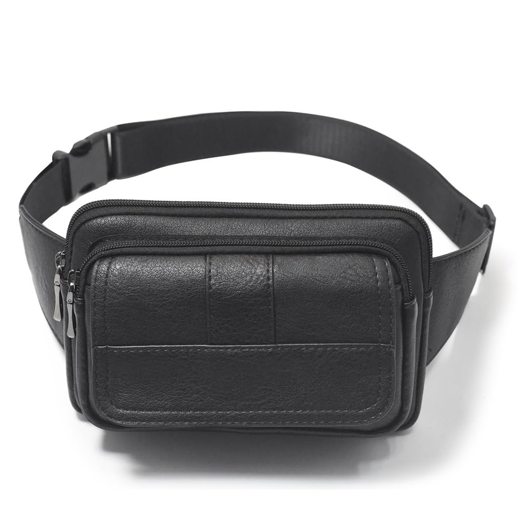 Sac de taille rétro multifonctionnel finitions haute résistance