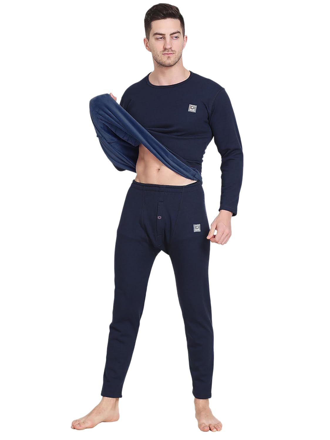 OOSHIN UK Mens Thermal Signature Set (Upper + Lower) |Cotton Rich | Fit to Comfort | Extra Warme in Side Layer | Authentic... - Review, Price and Buying Guide