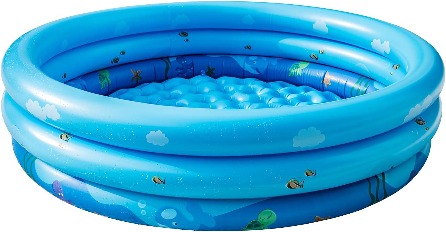 Hocent Kiddie Pool Inflatable for Kids - Swimming Pool for Toddlers Babys