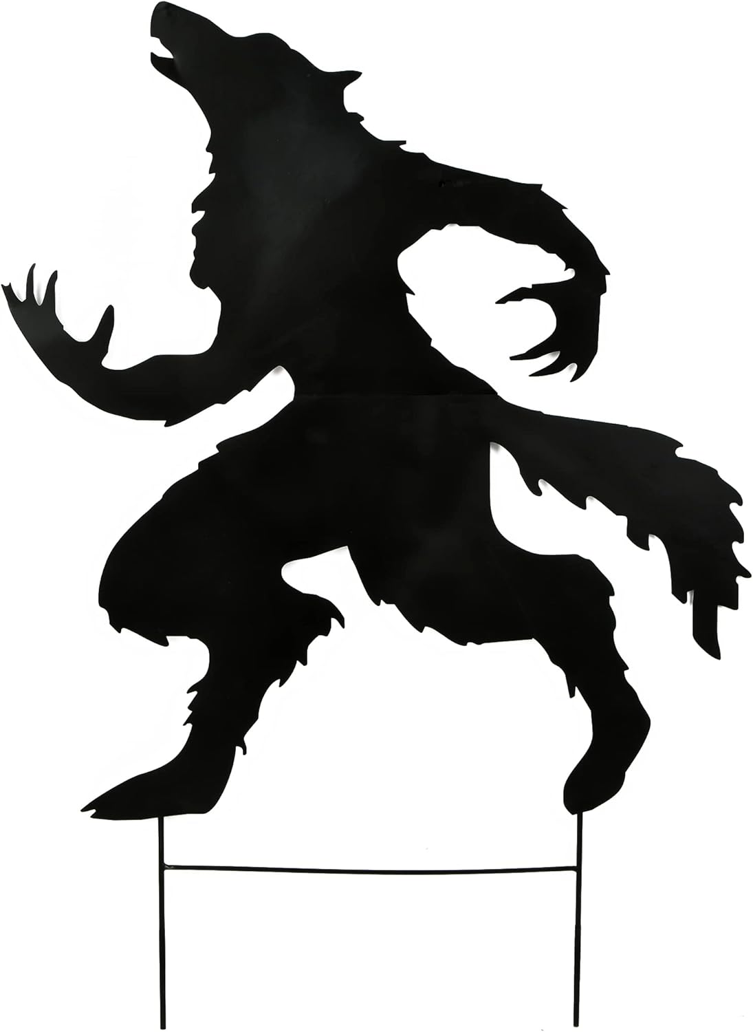 National Tree Company Lawn Decoration, Black, Werewolf