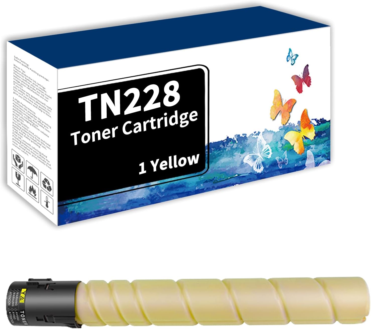 Amazon.com: KROKII for Konica Minolta TN228 Toner Cartridge Compatible ...