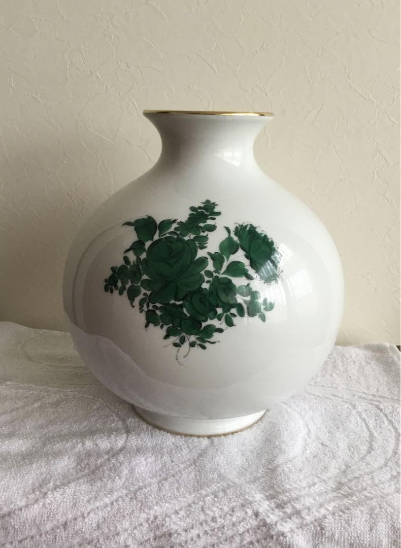 アウガルテン 花瓶19㎝ マリアテレジア 薔薇 【公式通販】