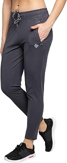 John Ally Women's Strechable Track Pant with Zipper Pockets Impeccable for Gym, Yoga, Training, Sports, Running and Casual... Price In India