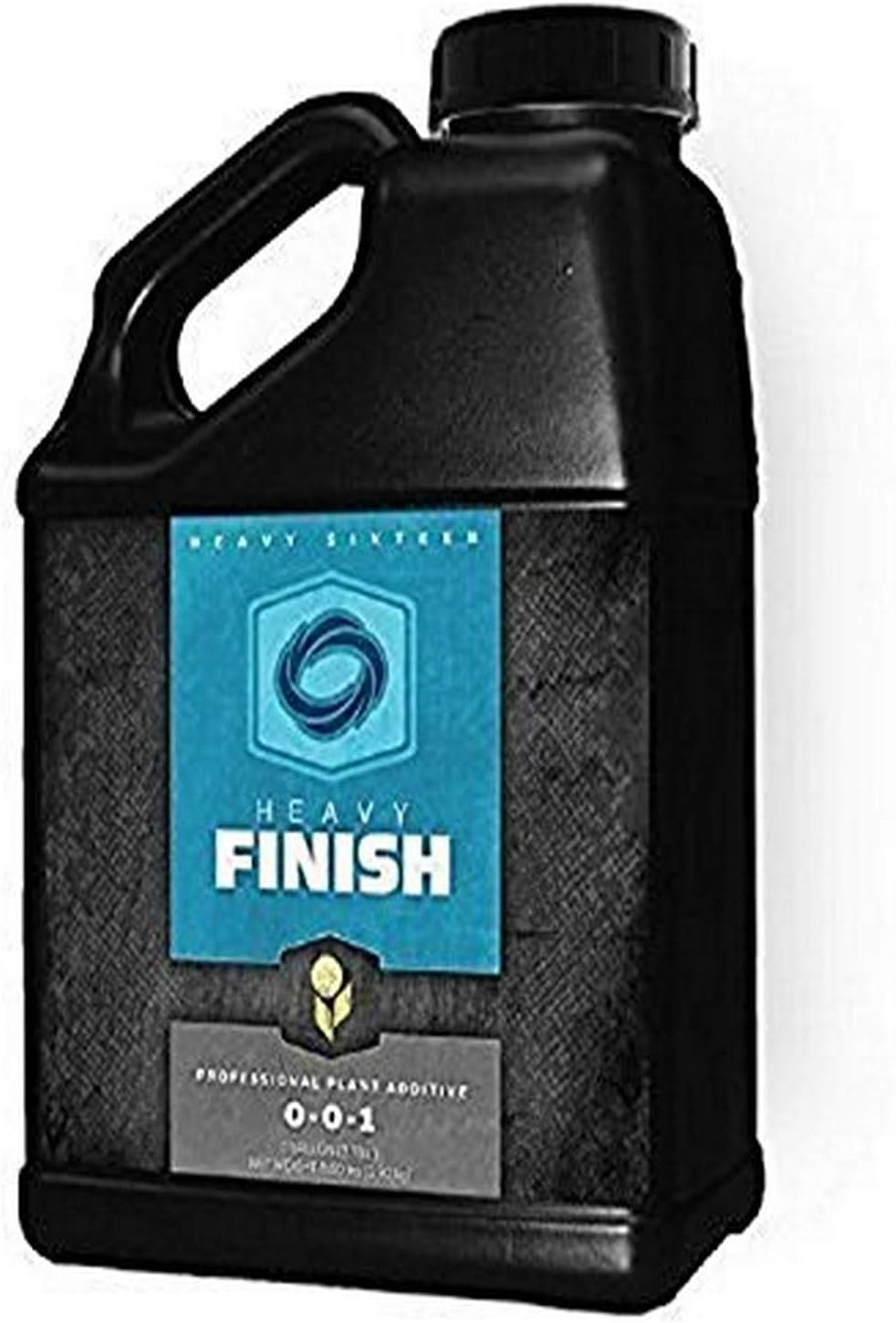 Heavy 16 H16-1044-FH-4 Gallon, 4 L Finish, Black