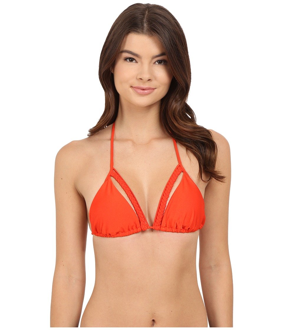 Luli FamaWomen's Kiss The Wave Strings to Braid Triangle Bikini Top