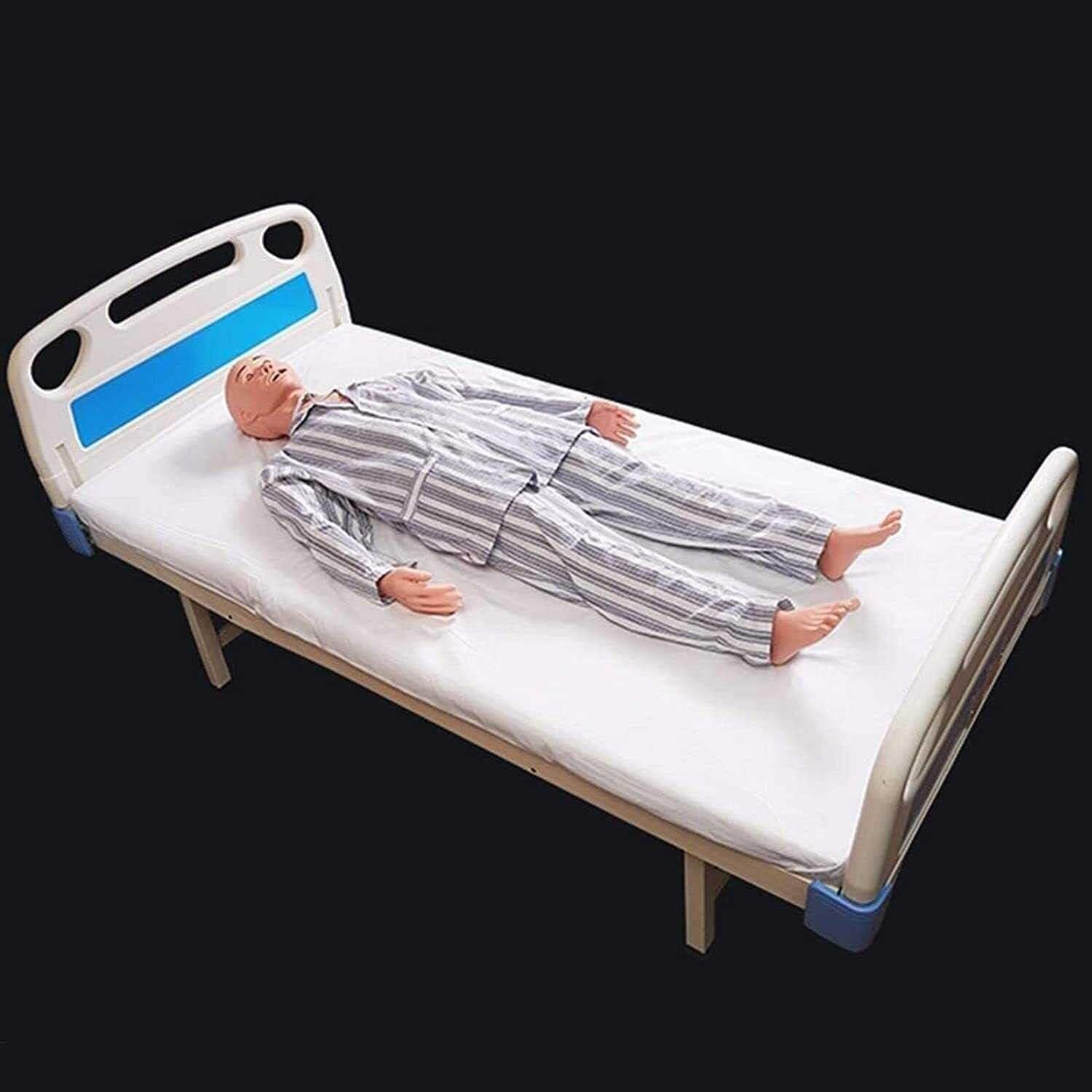 Maniquí de entrenamiento de habilidades para el cuidado de pacientes geriátricos, con genitales intercambiables y módulos para úlceras por presión, para la formación médica de enfermería y la enseña