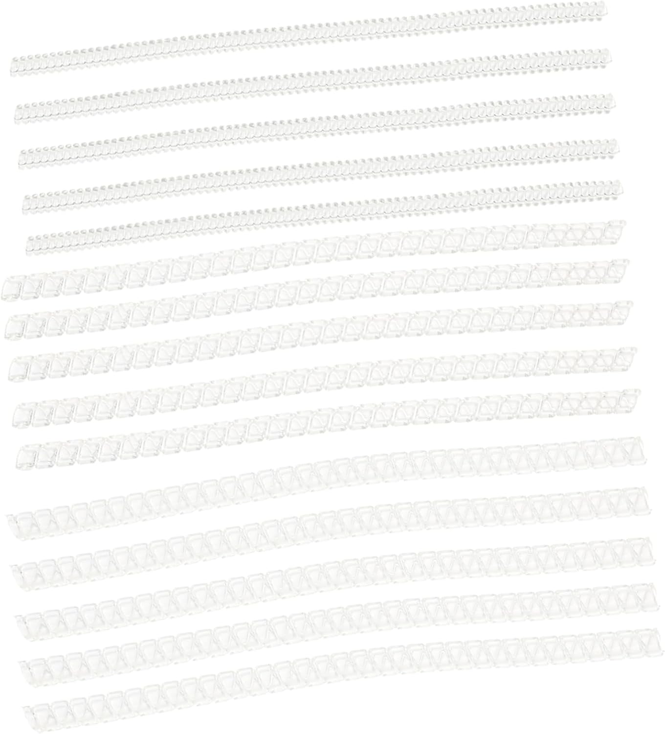 OFFIGAM 15Pcs Invisible Ring Size Adjuster for Loose Rings Spiral Jewelry Tightener and Spacer Sizer for Women and Men for Adjustable Fit