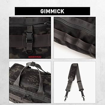 BRIEFING ブリーフィング ファントム3Wayボストンバッグ ブラックカモ BRIEFING ブリーフィング ファントム3Wayボストンバッグ