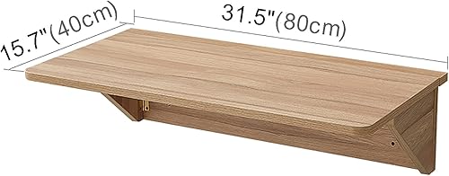 Vista 12 de Escritorio plegable montado en la pared, banco de trabajo plegable para montar en la pared, mesa plegable montada en la pared, mesa plegable montada