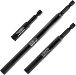 NEIKO 20753A Keyless Drill Chuck for Impact Driver, Chuck Conversion Adapter, 1/4” Hex Shank, Convert Cordless Screwdrivers into Power Drills in Seconds, for Round-Shank Drill Bits, No Keys Needed