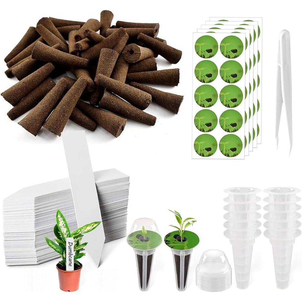 Hndhbfgrt Grow Anything Kit for Hydroponics, 251PCS for Garden Indoor Seed Pod Kit, for Hydroponics Growing System