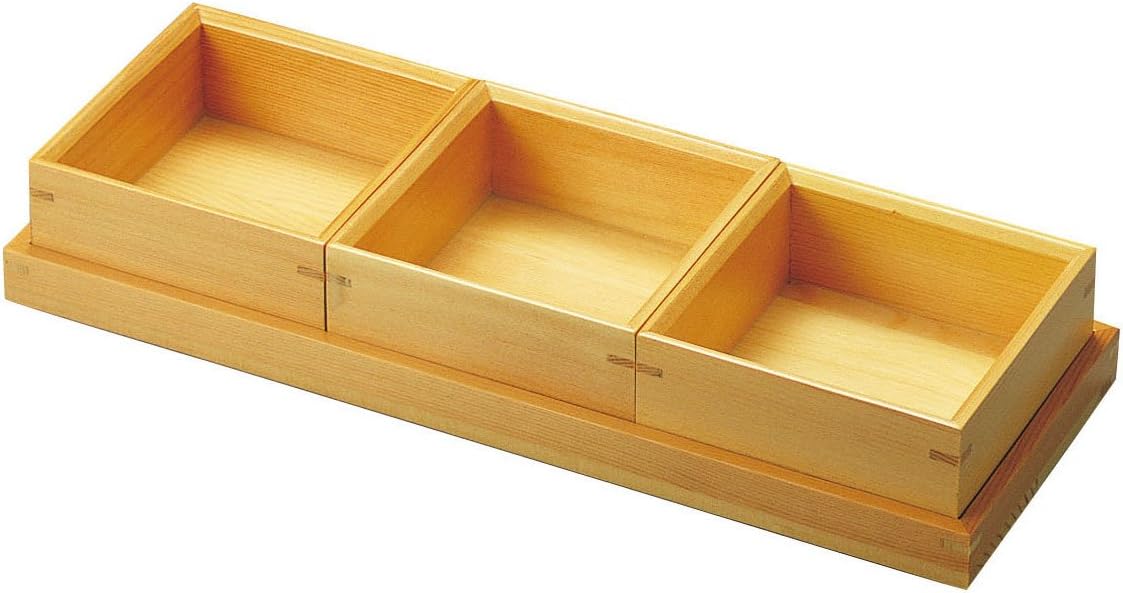 Yamako 27071 Kazumi Kimi, Long Angle Tri Cutting Set, No Lid