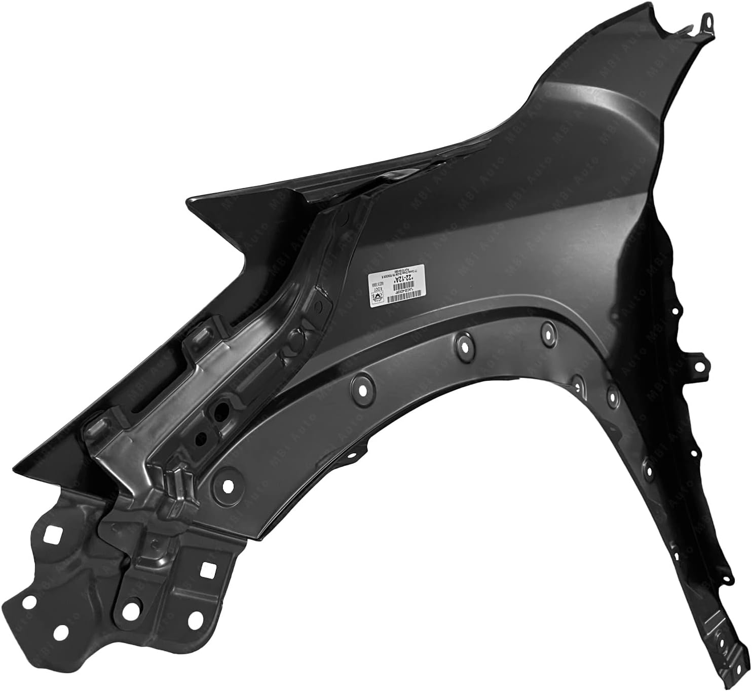 BUMPERS THAT DELIVER - Primered, Steel Front Right RH Passenger Side Fender Compatible with 2022 2023 2024 2025 Toyota Corolla Cross 22 23 24 25, TO1241282