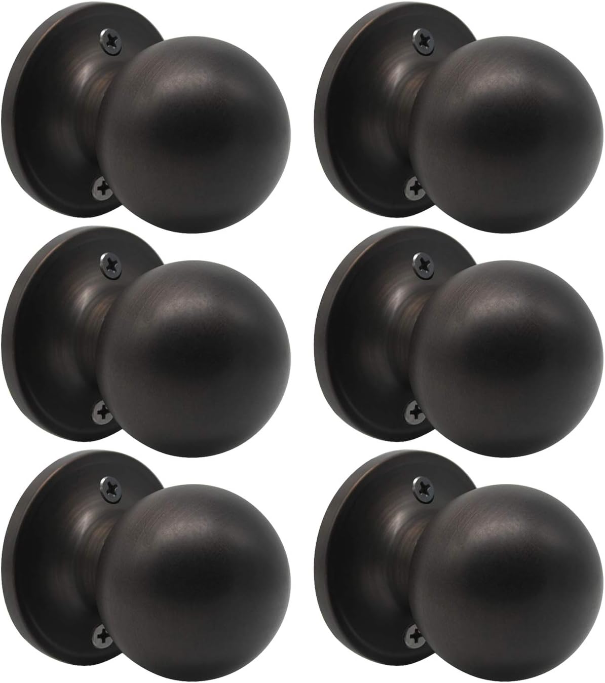 Oil Rubbed Bronze Single Dummy Door Knobs Left Right Handed Door Knobs