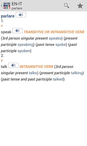 Audio Collins Mini Gem English-Italian & Italian-English Dictionary – vue 5