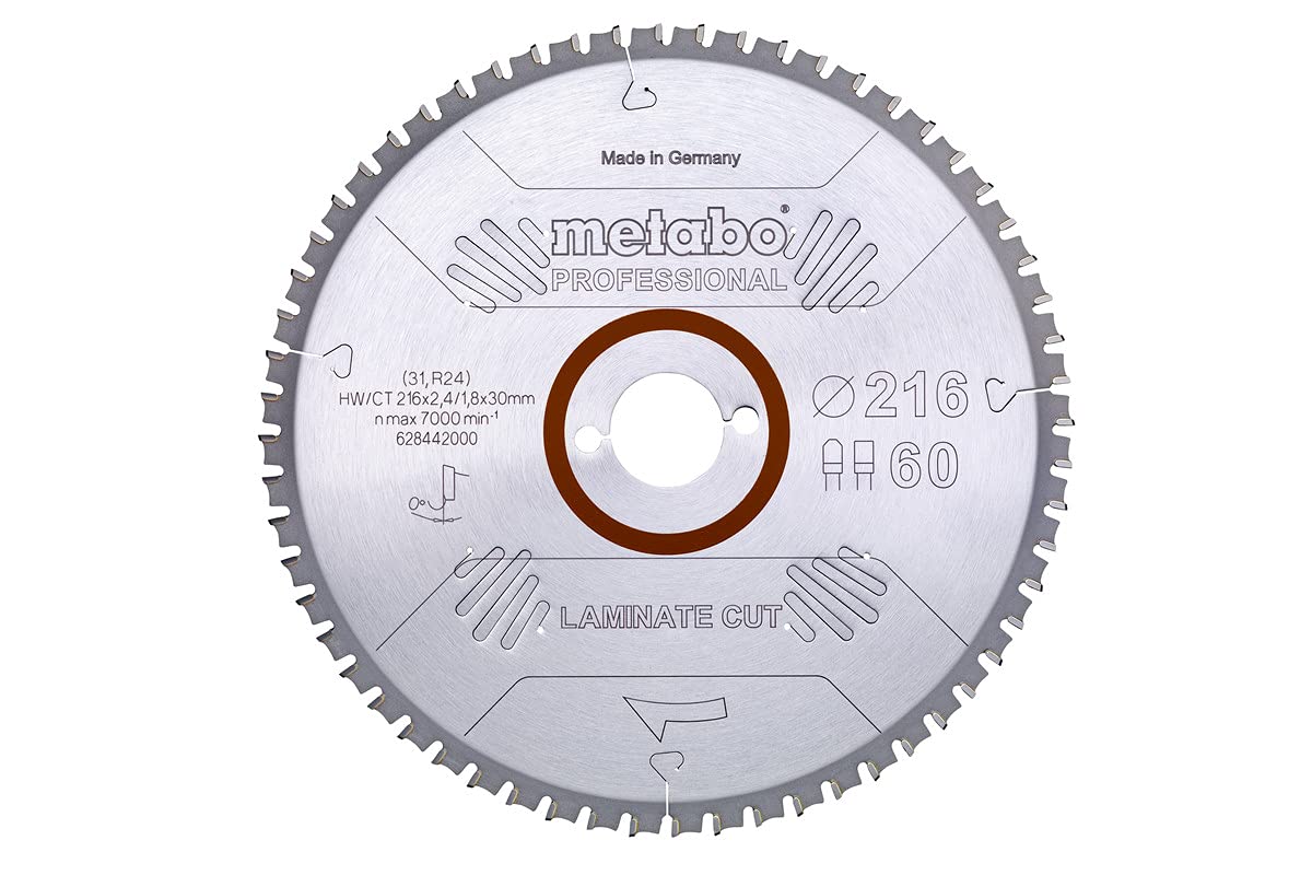 Metabo 628446000 LaminateCutProf 254x30 66FZ/TZ 0°