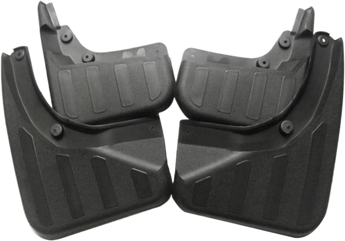 Vehicle Mud Guards 4Pcs Front Rear Splash Guards Mud Flaps Accessories Fit for Benz GLK X204 with Running Board Mudflap