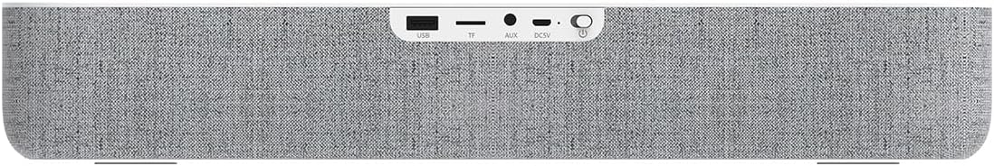 Lecoo DS108 Kablosuz Bluetooth 10W Soundbar Taşınabilir Stereo Hoparlör Beyaz