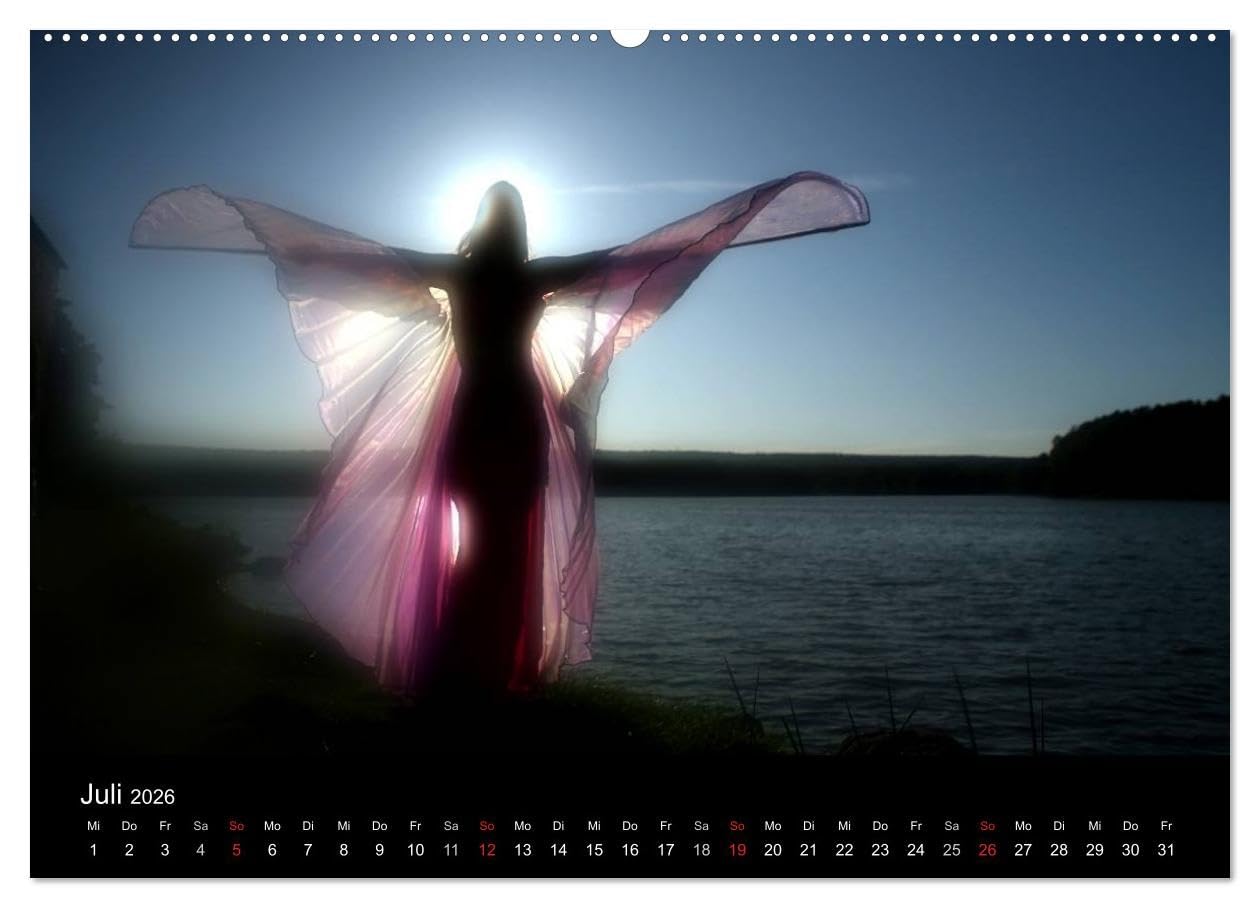 Träume aus 1001 Nacht (hochwertiger Premium Wandkalender 2026 DIN A2 quer), Kunstdruck in Hochglanz: Anmutige Tänzerinnen aus 1001 Nacht (CALVENDO Erotik)