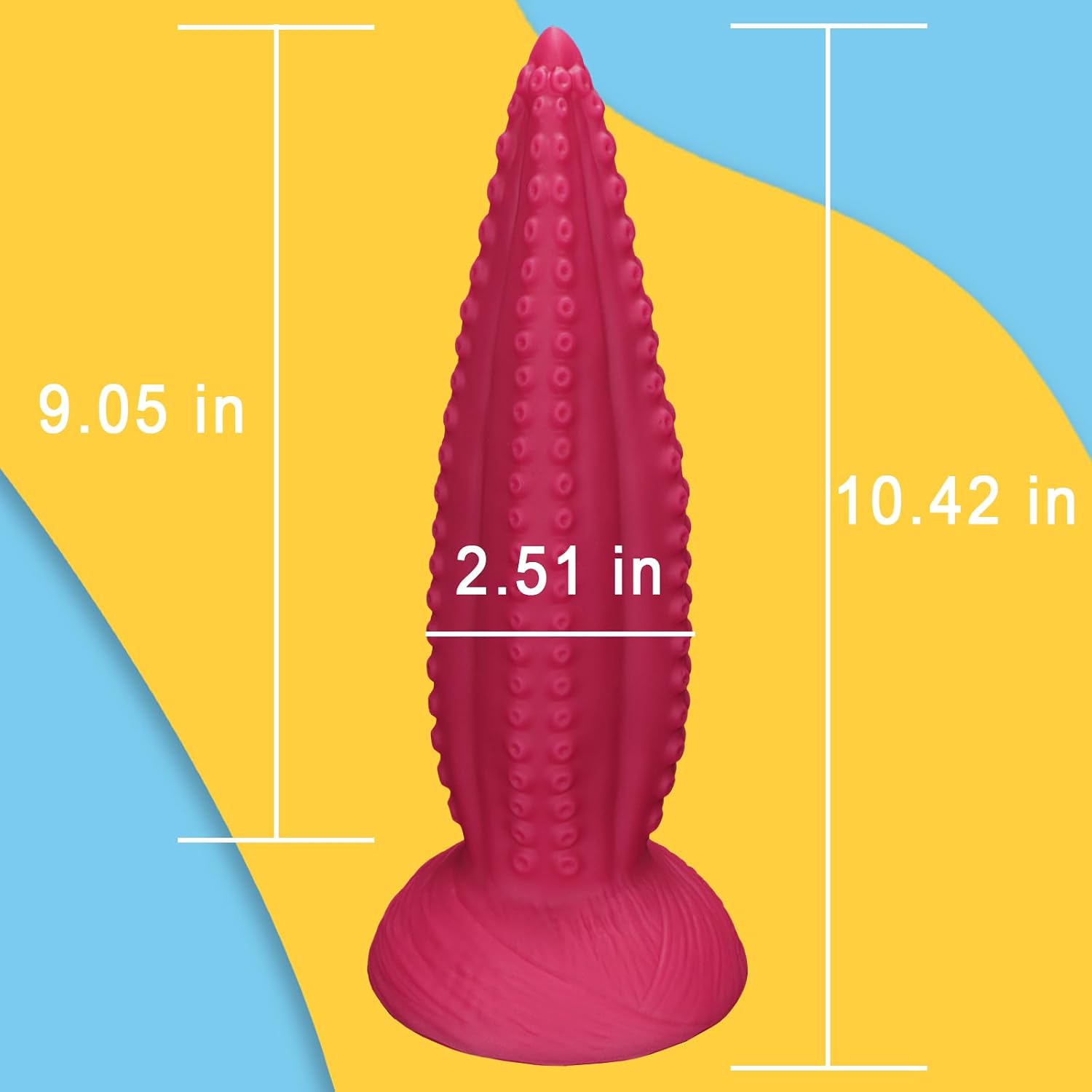 Super Long Tentacle Anal Plug Dildo:Soft Flexible Silicone Fantasy Dildos