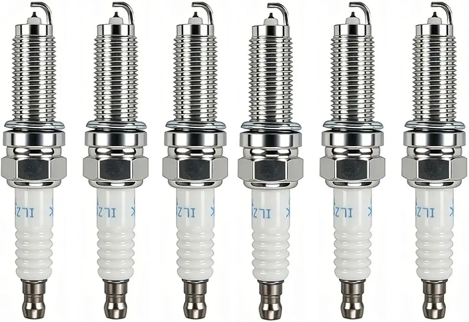 Velas de ignição 12290-R70-A01 ILZKR7B11 para Honda Accord Acura Odssey Pacote com 6