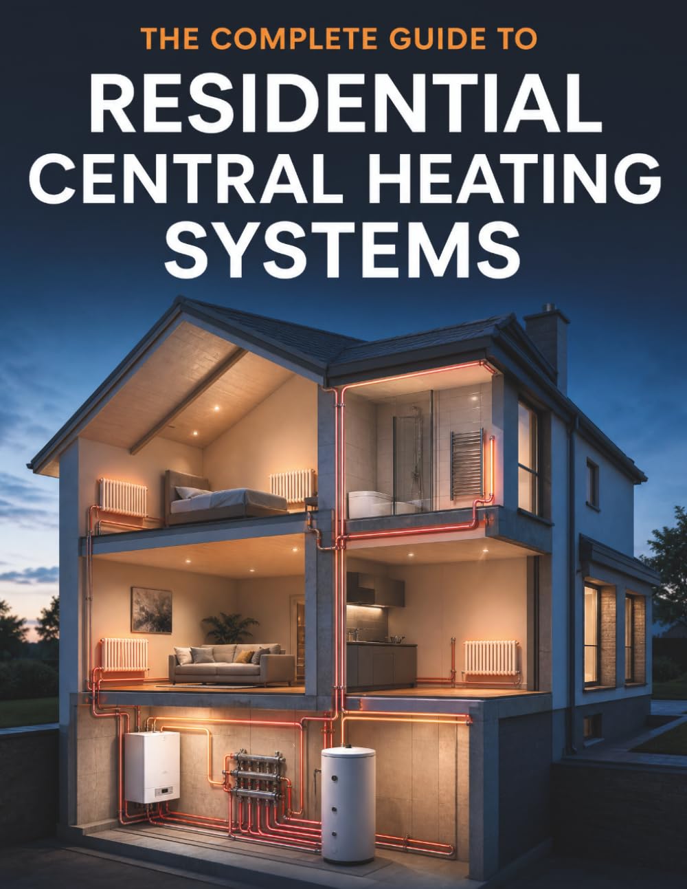 THE COMPLETE GUIDE TO RESIDENTIAL CENTRAL HEATING SYSTEMS: Installation, Maintenance, Troubleshooting, and Energy-Efficient Solutions for Modern Homes