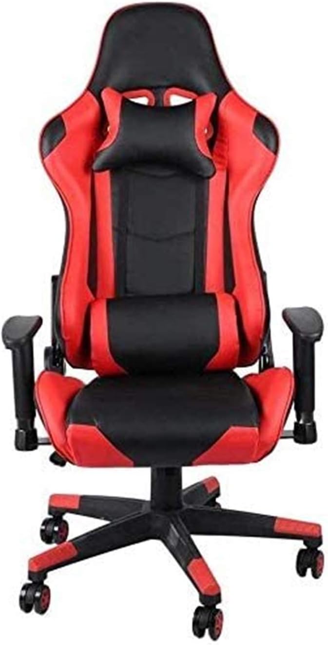 Chairs,Computer Gaming Chairs Racing Chair, Home Office Computer Gaming Exclusive Swivel Leather Chair/Picture Color/70 * 70 * 127Cm