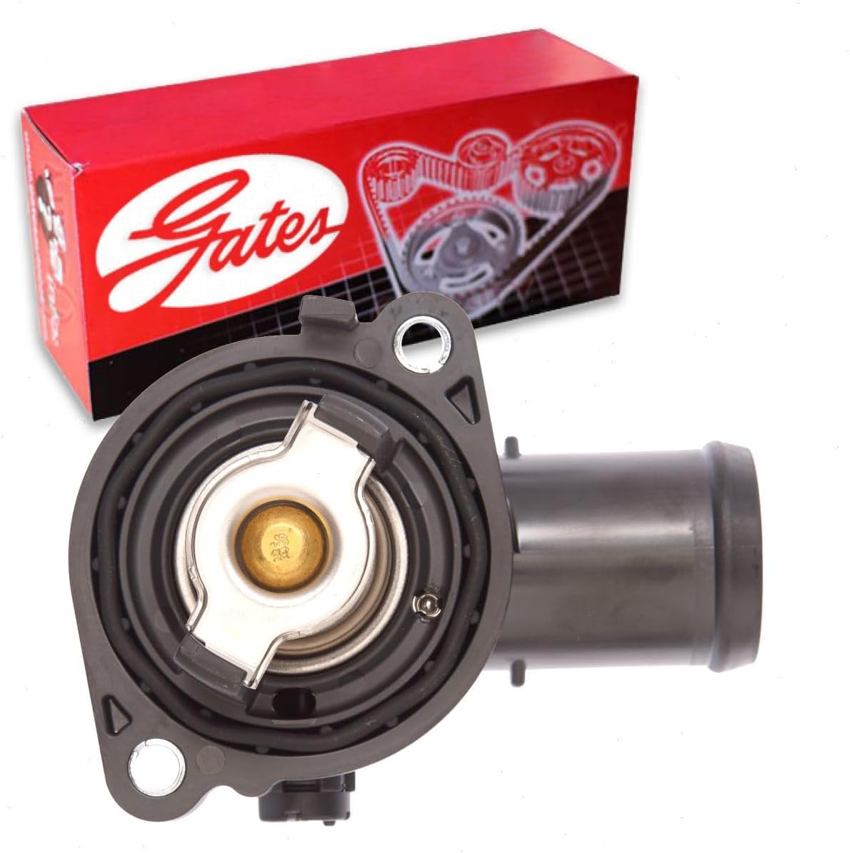 Gates Engine Coolant Thermostat compatible with Dodge Grand Caravan 3.6L V6 2011-2019