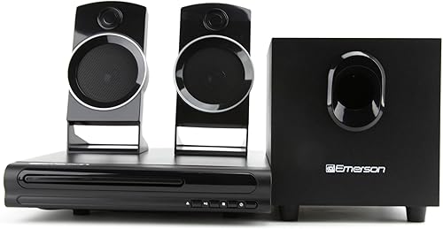 Emerson ED-8050 2,1 canales reproductor de DVD de cine en casa y sistema de sonido envolvente de altavoz