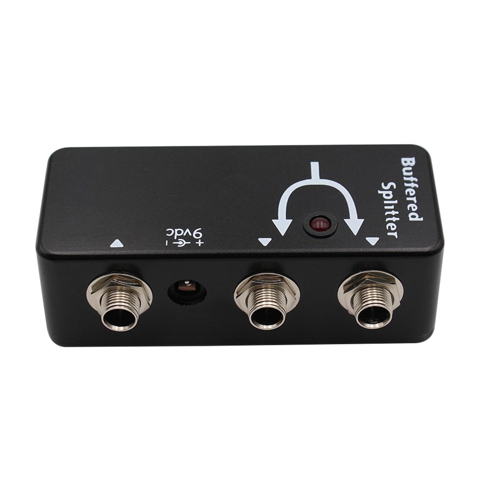 El divisor de señales de pedal de guitarra mejora la integridad de las señales para cables y cadena de pedal, búfer de doble salida