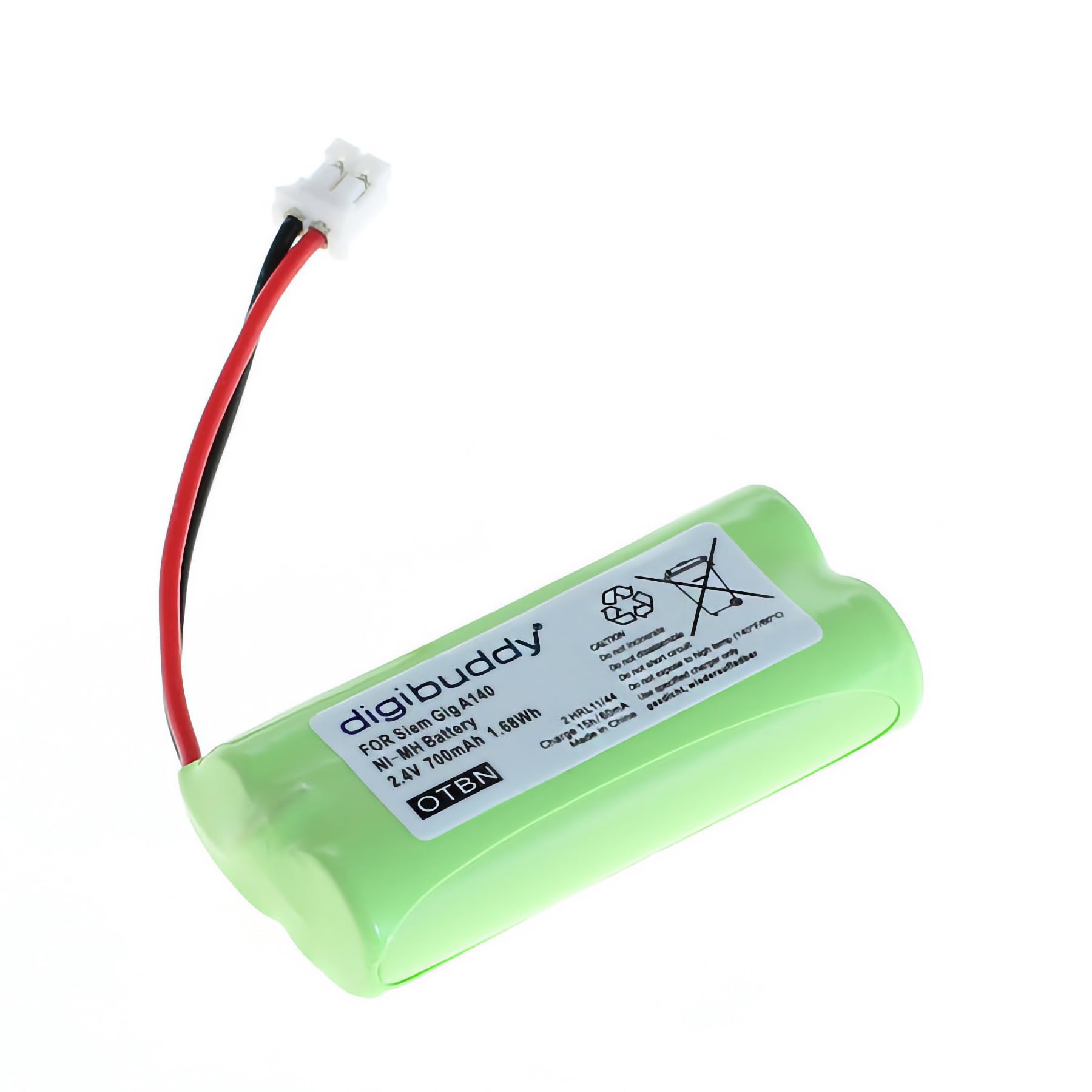 Batterie pour Siemens Gigaset A12 A14 A16 A24 A26 mungoo | pour A12/A14/A16/A24/A26/A120/A140/A140 Trio/A140weib/A140Duo/A145/A160/A165/A165 Trio, mungoo