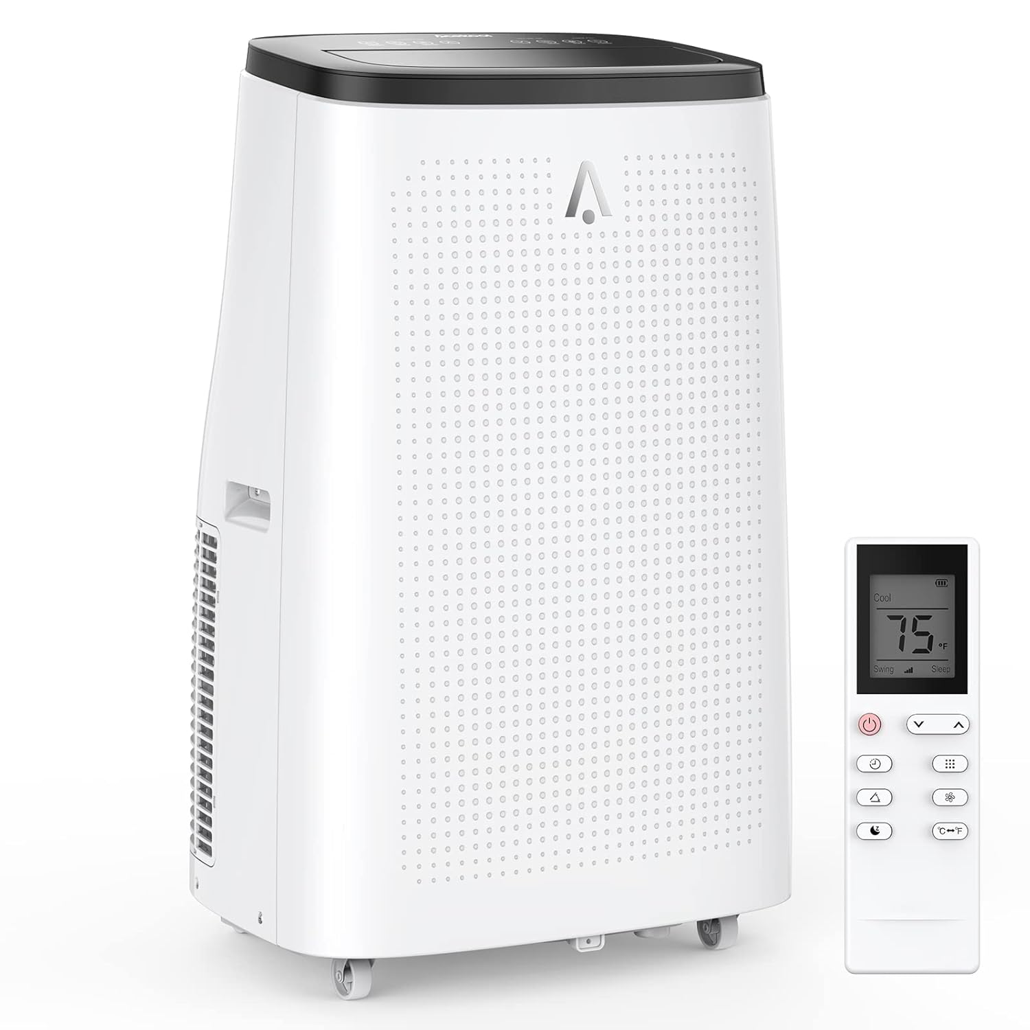 14000 BTU Portable Air Conditioner 3 in-1 Ultra-Quiet Cooling Dehumidifier Fan for Rooms Up to 700 Sq Ft