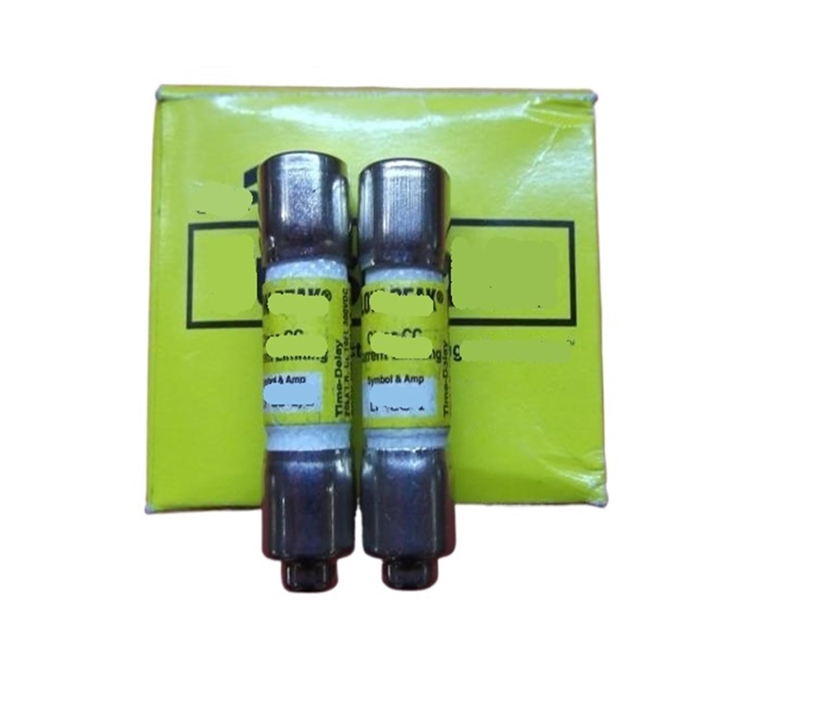 Fusible LP-CC-1/2 Low-Peak de type temporisé 10x38mm de calibre 0.5A