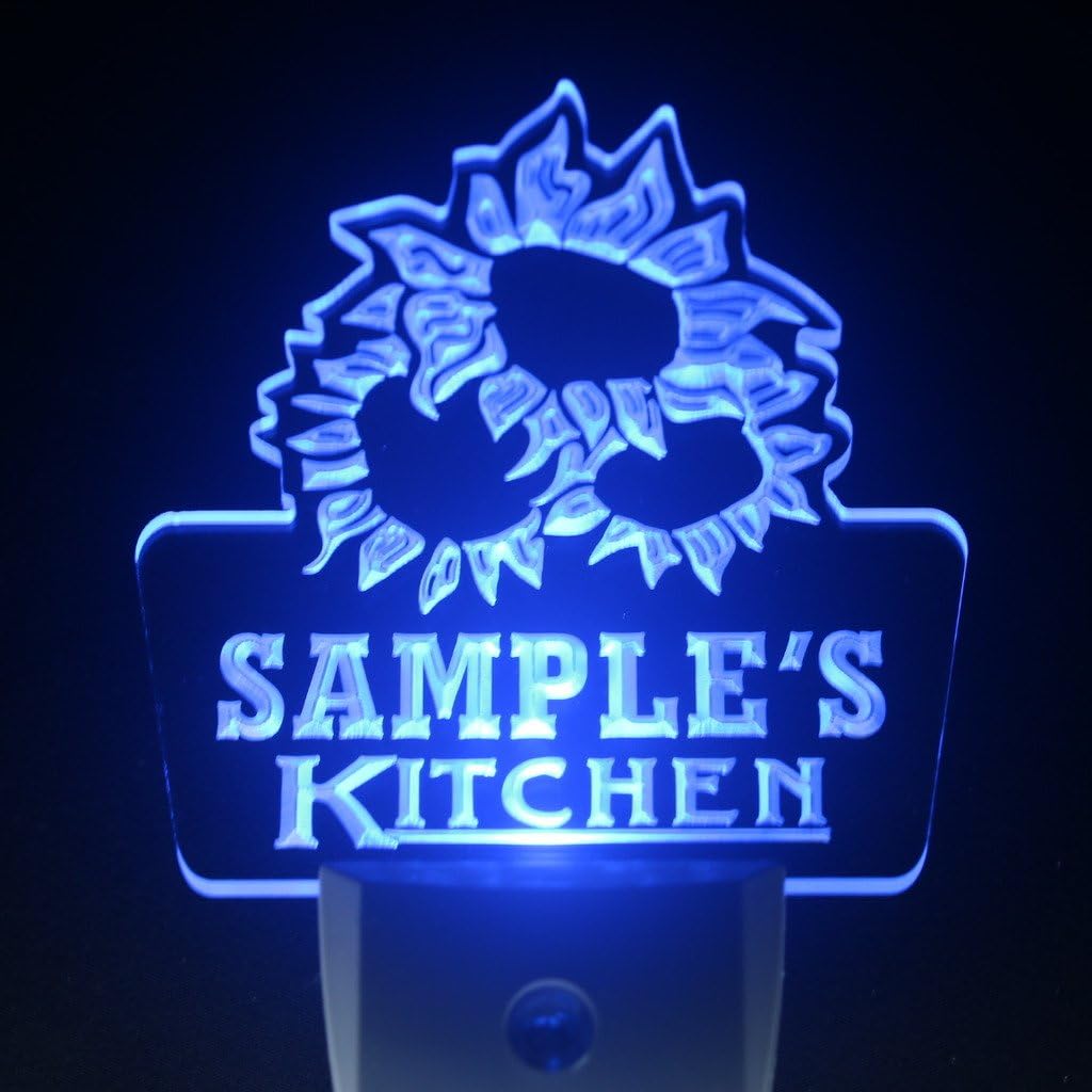 ADVPRO wsps-tm Name Personalized Custom Kitchen Welcome Chef Day/Night Sensor LED Sign