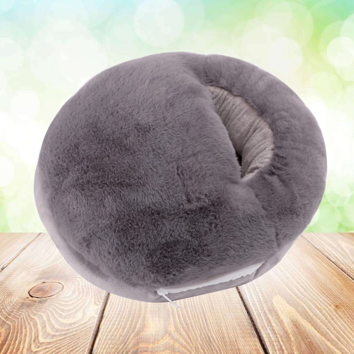 OATIPHO Foot Warm Pad Electric Heating Foot Warmer Slippers Plush Warm Reliable