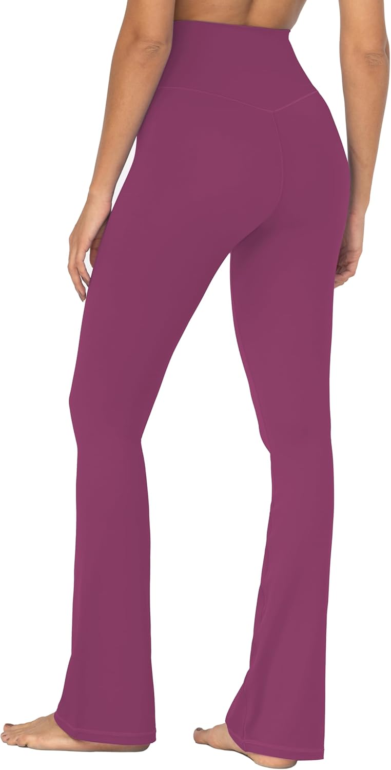 Sunzel High Waisted Mini Flare Leggings for Women, Workout Bootcut Flared Yoga Pants with Tummy Control for Casual Gym - Image 5