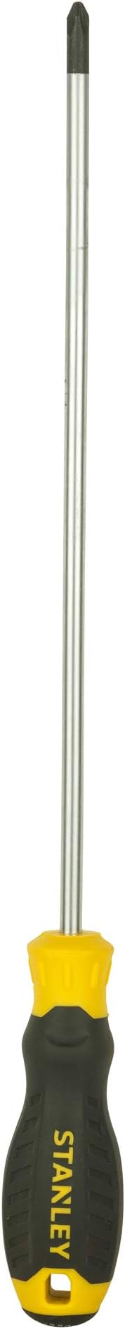 Stanley Stmt60813-8 Cushion Grip Screwdriver PhillipsXae-Ph2X250mm (Yellow And Black)