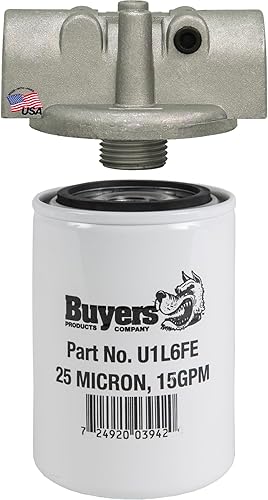 Miniatura 4 de Buyers Products HFA11025 Conjunto de filtro (conjunto de filtro 10 Micr 25 Psi Byp)