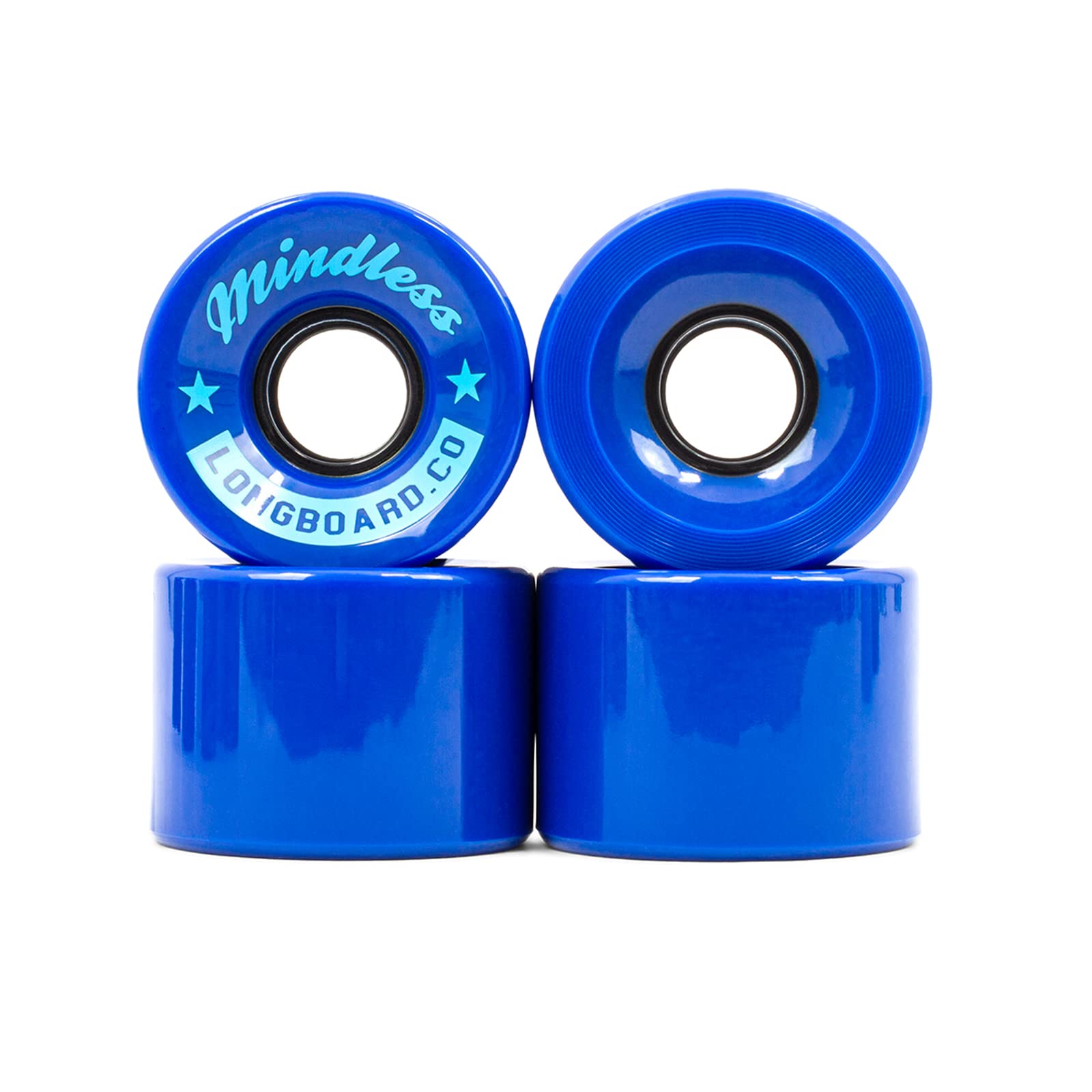 Mindless Longboards Cruiser Wheels Skateboard Unisex Adult, unisex_adult, ML0574, Blue (Dark Blue), 60x40 mm