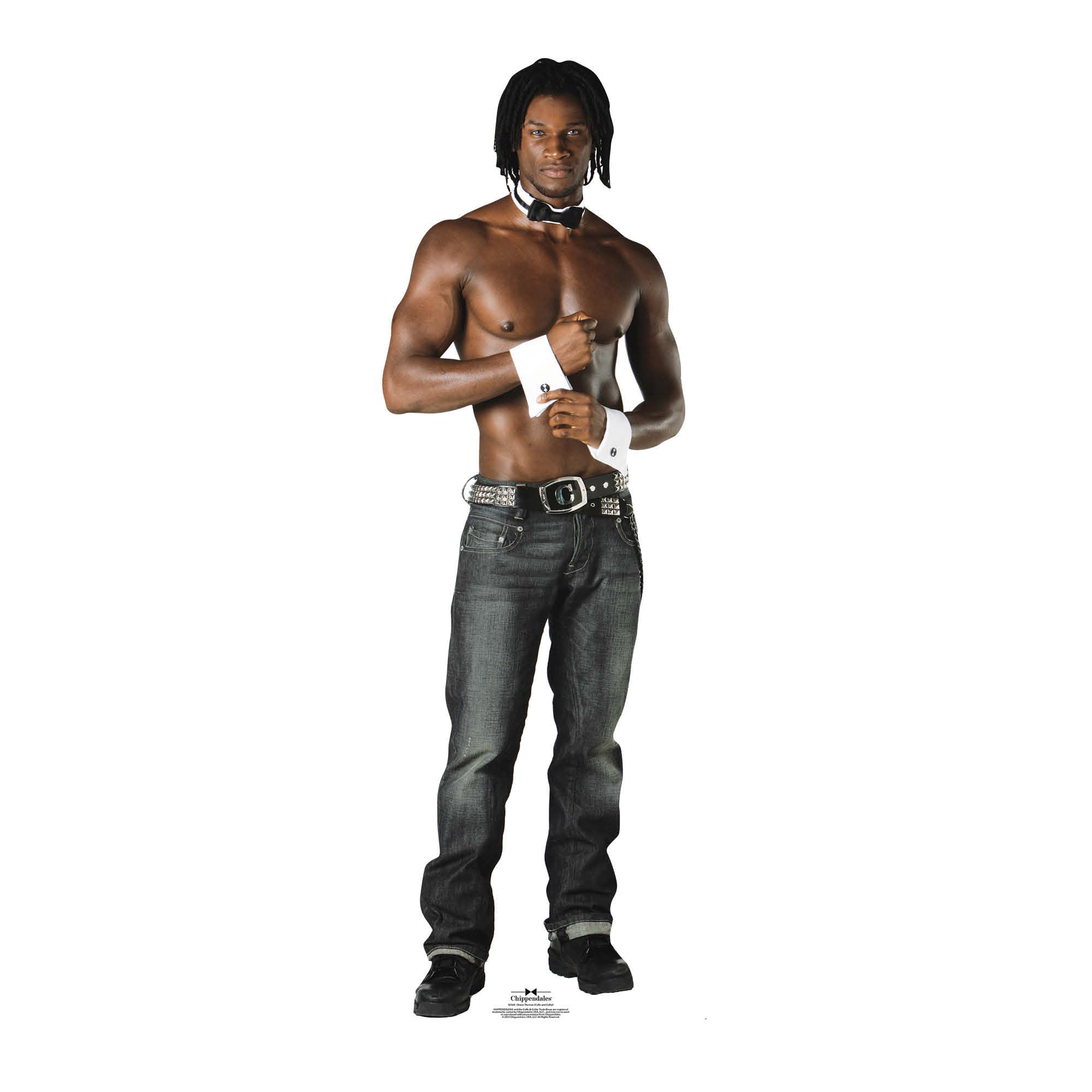 Chippendale Chaun Thomas Collar & Cuff Official Cardboard Cutout -For your party