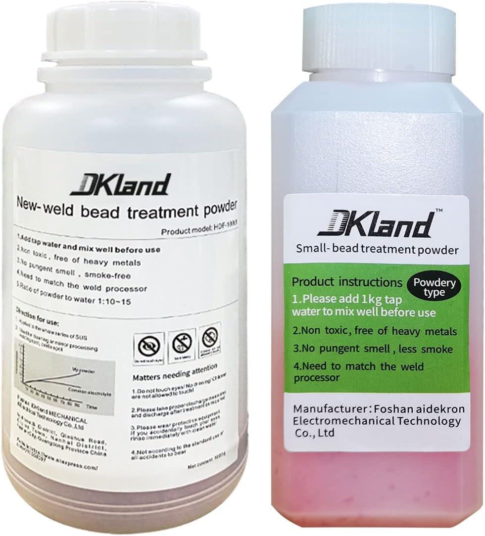 Weld Discoloration Treatment Powder Used With Weld Bead Cleaning Equipment Electrolytic Polishing Liquid Stainless Steel Argon ARC welding black spot weld cleaning