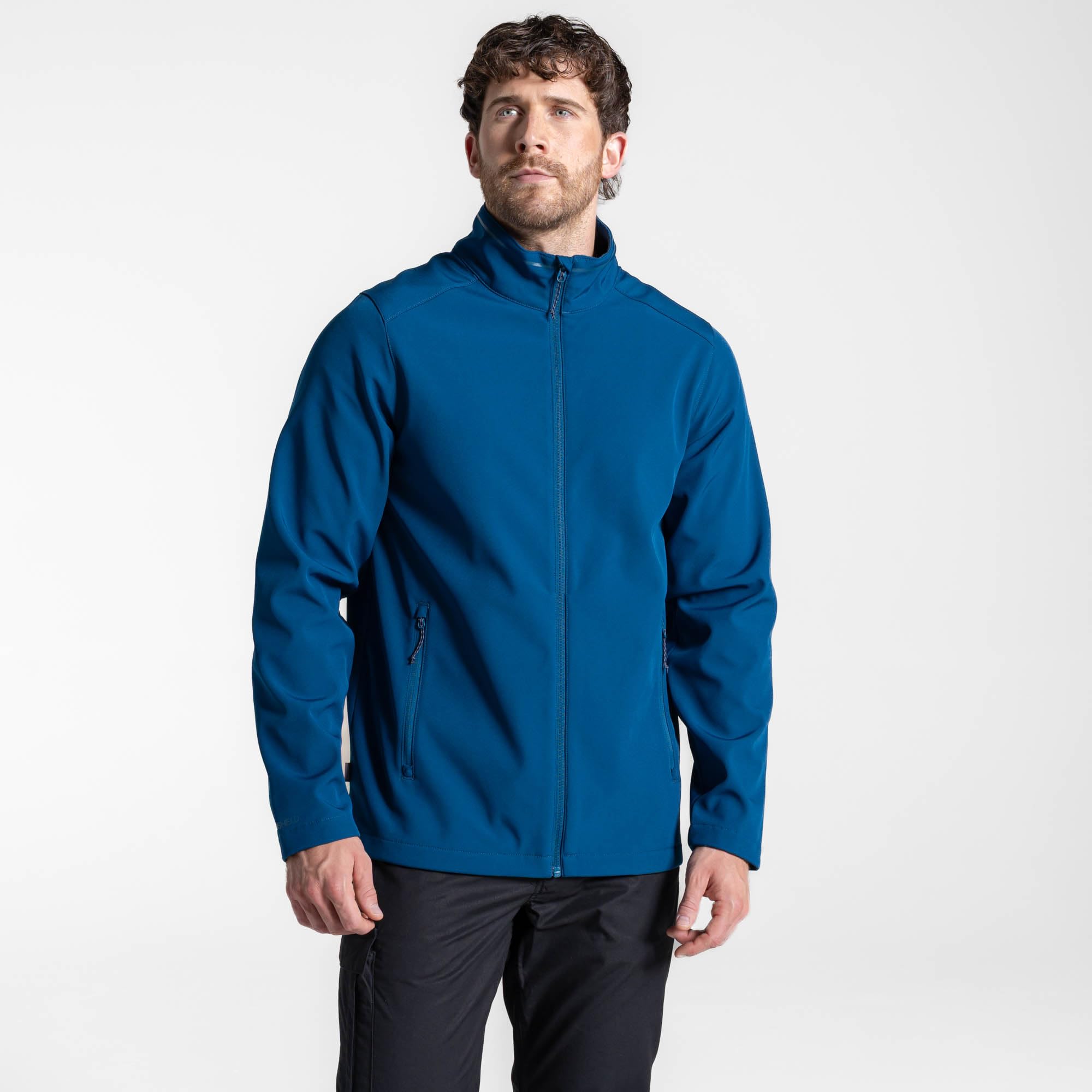 Craghoppers Expert Mens Base Camp II Softshell Jacket Water Repellent Work Coat