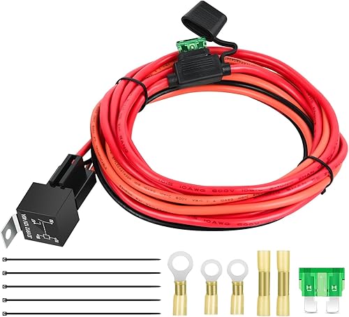 Vista 10 de Nilight Caja de relé de fusibles de 12 V, 6 relés, 6 ranuras ATC/ATO, portafusibles de cuchilla ATC/ATO, terminal de 4 pines, 5 pines, relé de 40 A