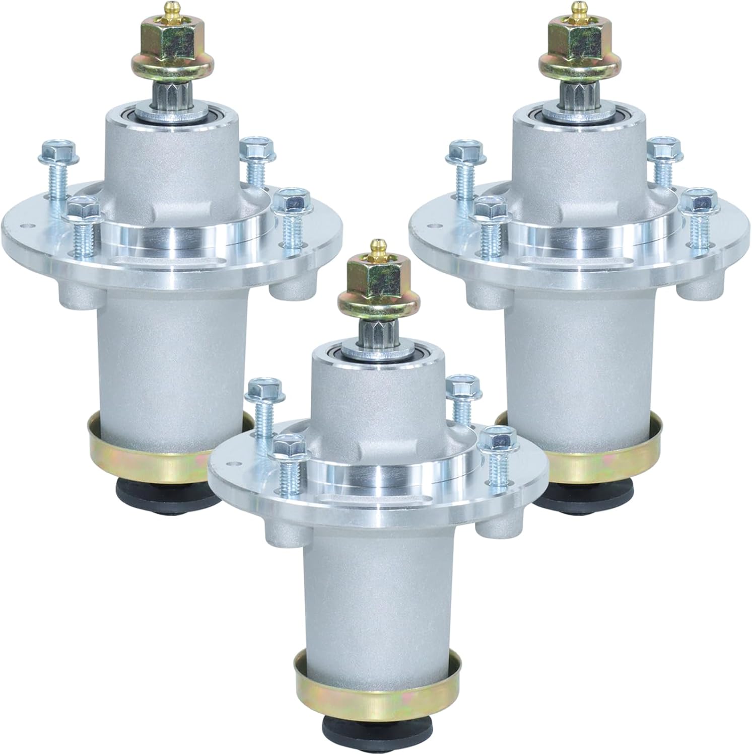 3 Pack 539112170 Spindle Assembly Replaces 539112170 Husqvarna 539112170 Mandrel Assembly for Husqvarna Z242F YTH24V48LS YT48XLS RZ4824F MZ6128 MZ61 MZ54 MZ5225 MZ52 MZ48 GT52XLS Lawn Tractor