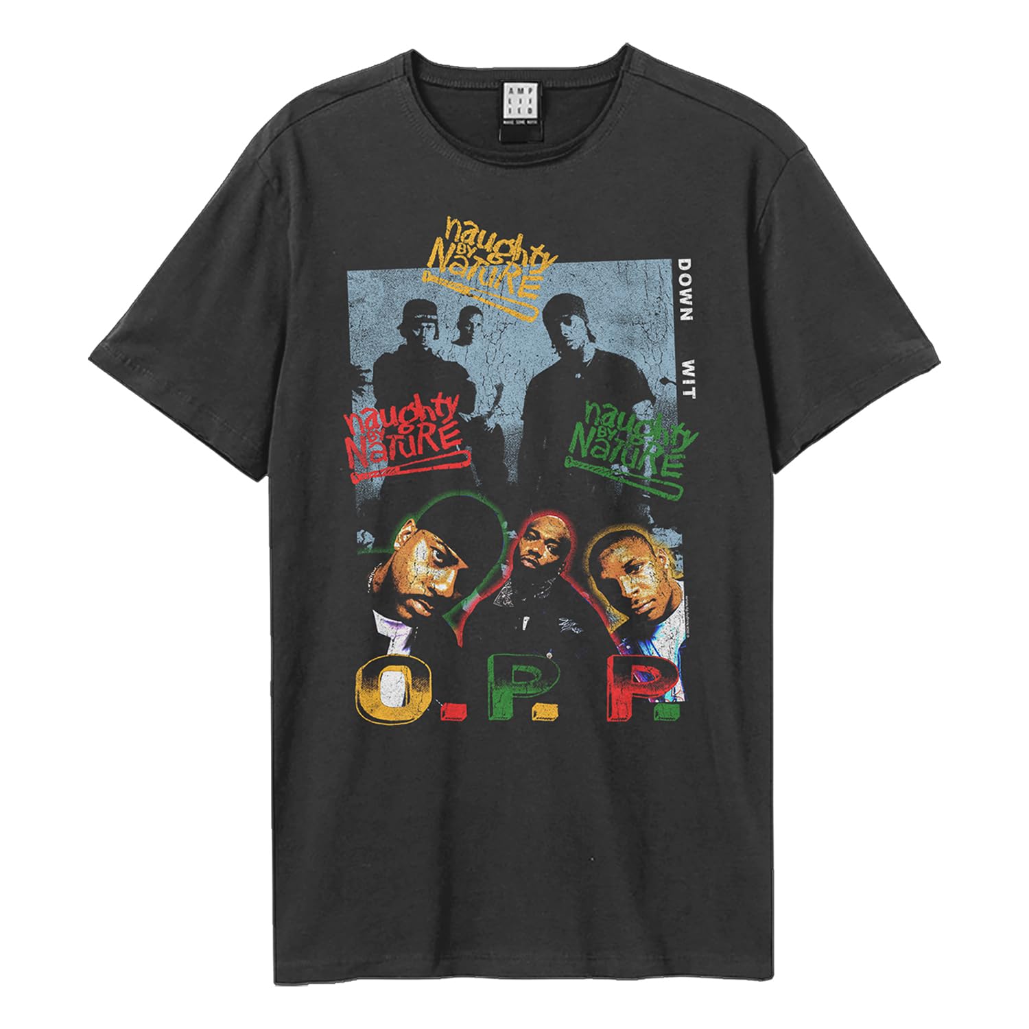 Amplified - Maglietta Hip Hop Hooray per uomo/donna unisex