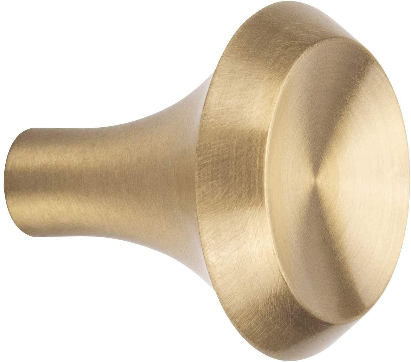Uchwyty do szuflad 2 szt. Grzyb gałka szafki kuchennej, mosiężne gałki do szafki uchwyt do holowania do mebli łazienkowych (34mm)